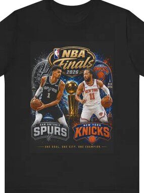 NBA Finals 2026 Spurs vs Knicks T-Shirt